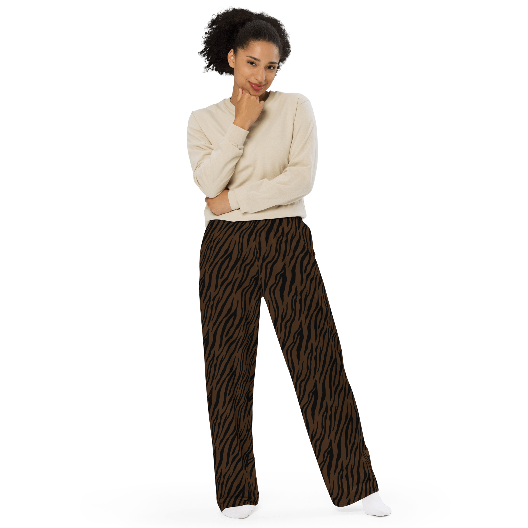 Nocturnal Tiger Unisex Lounge Pants