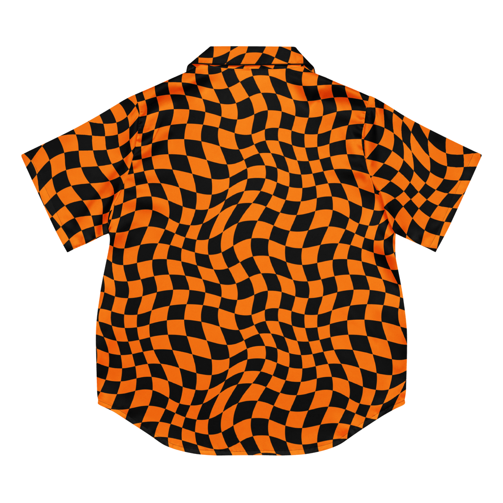 October Tiles Checkered Silky Pajama Top