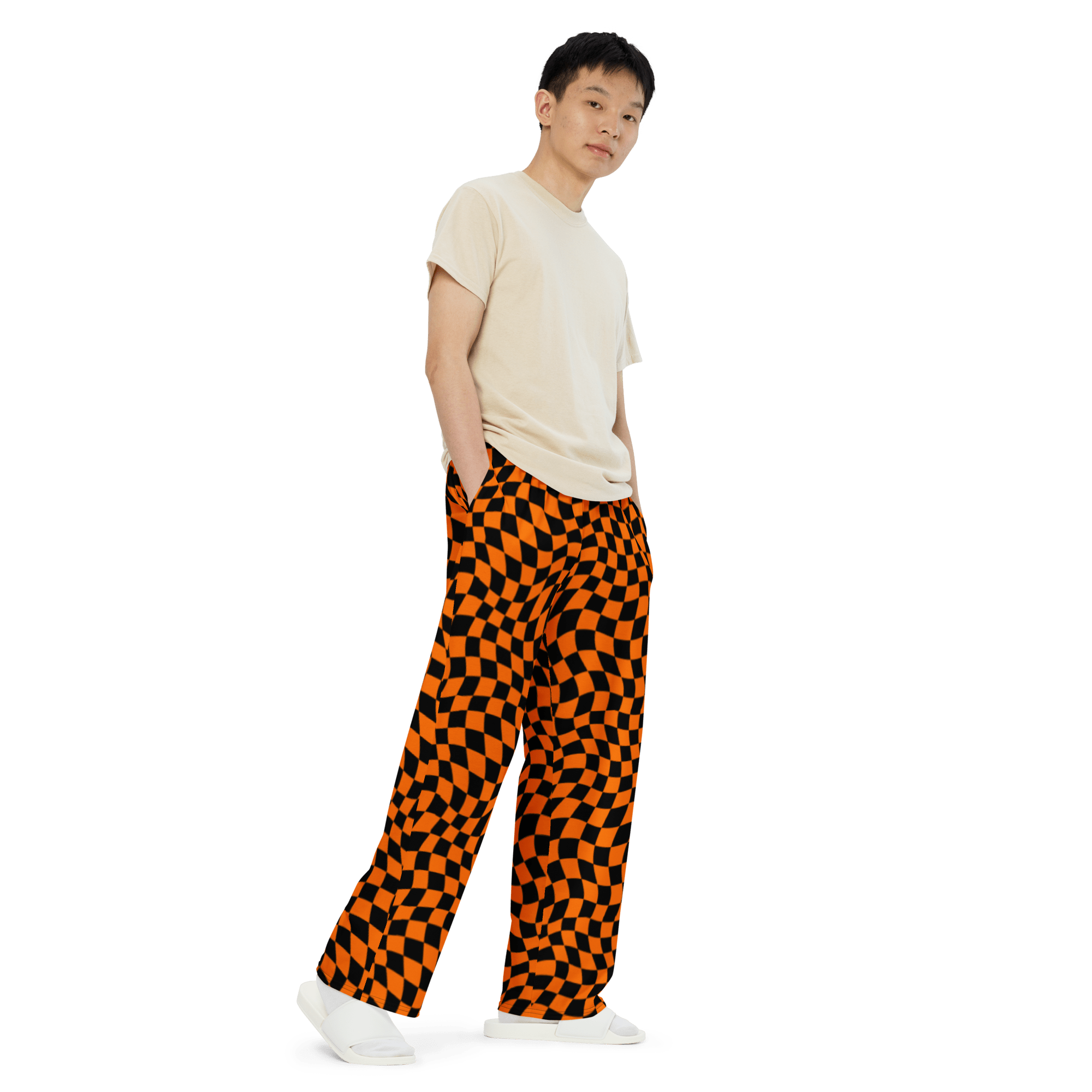 October Tiles Wide Leg Lounge Pants
