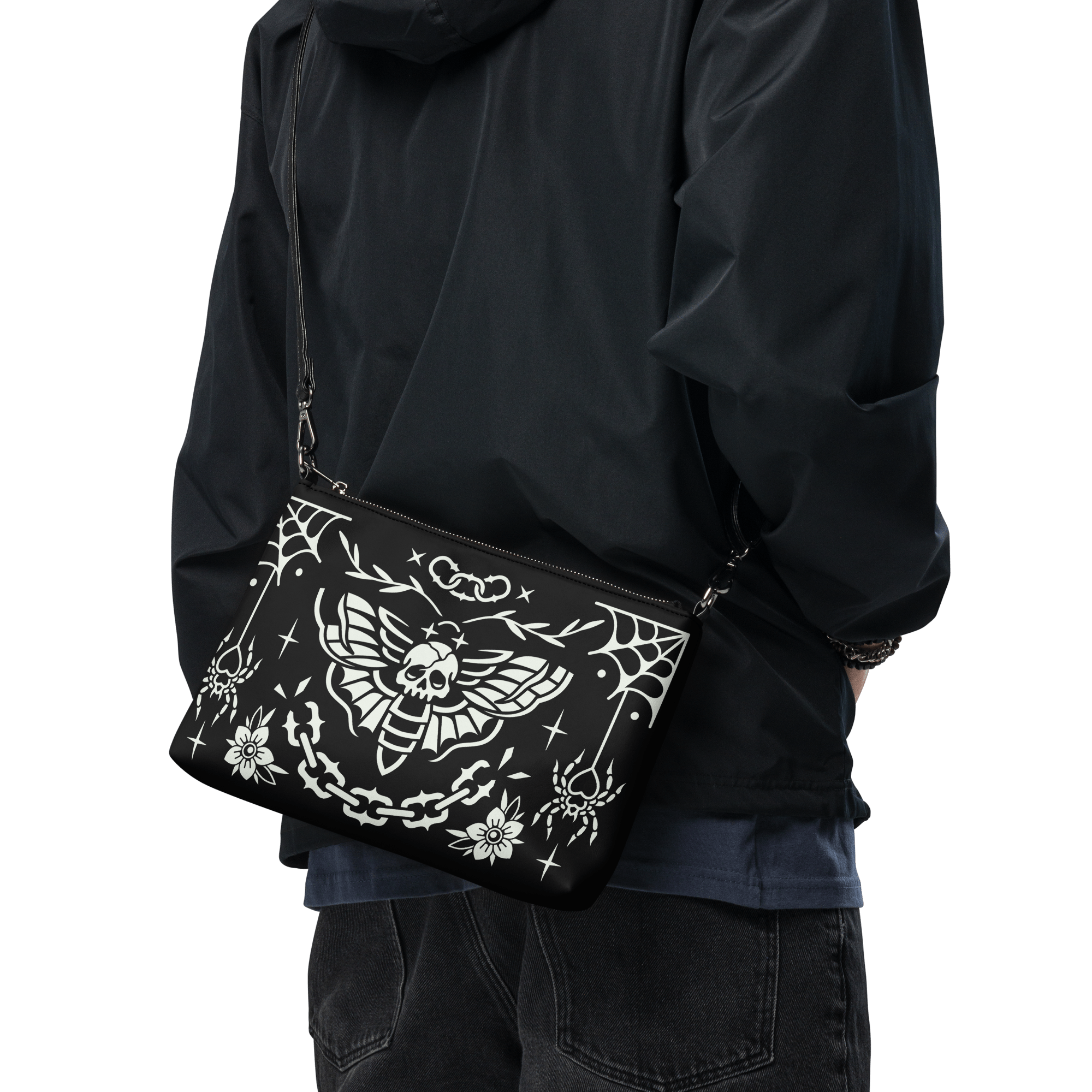 Old School Ink Crossbody Bag