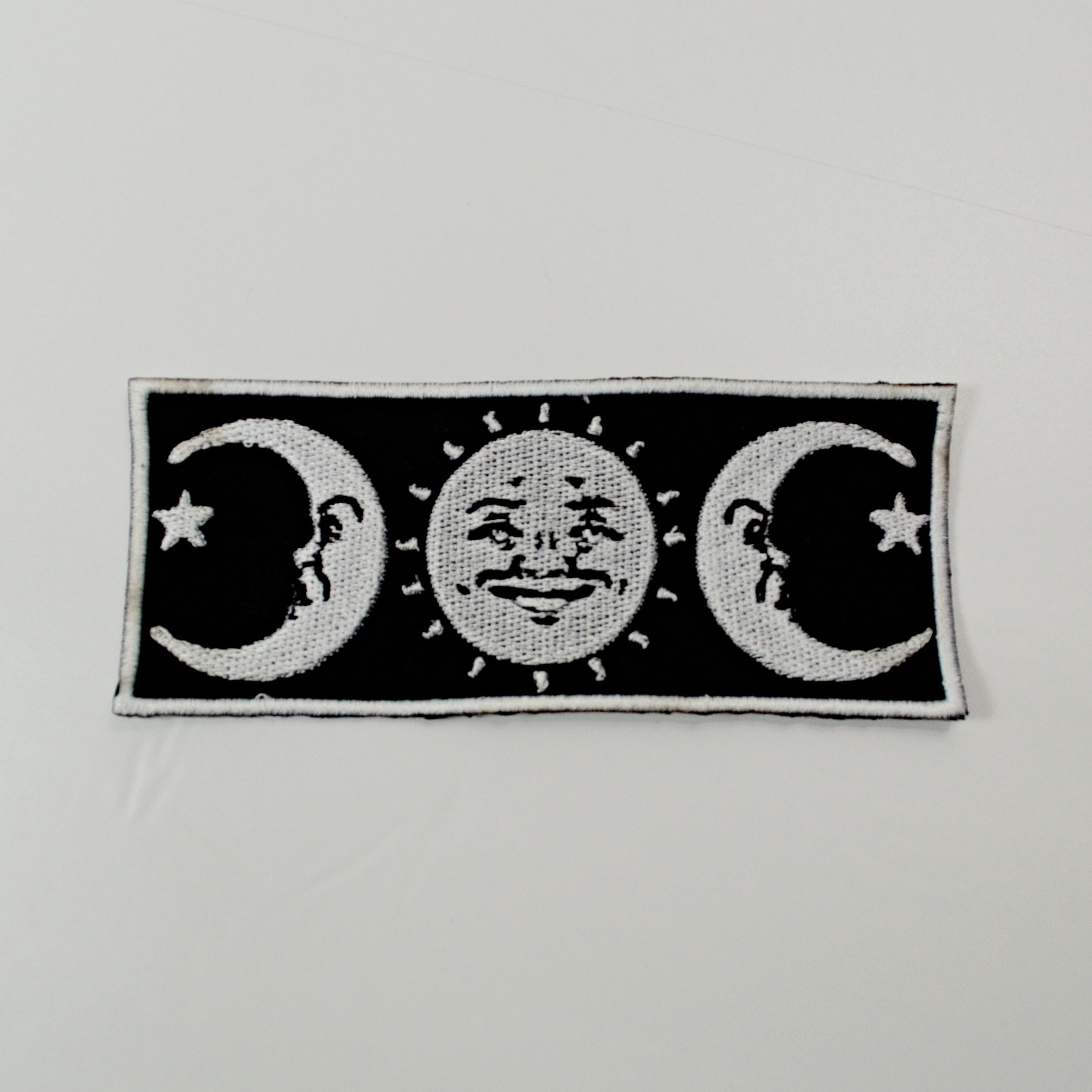 Ouija Triple Celestial Sun Moon Patch