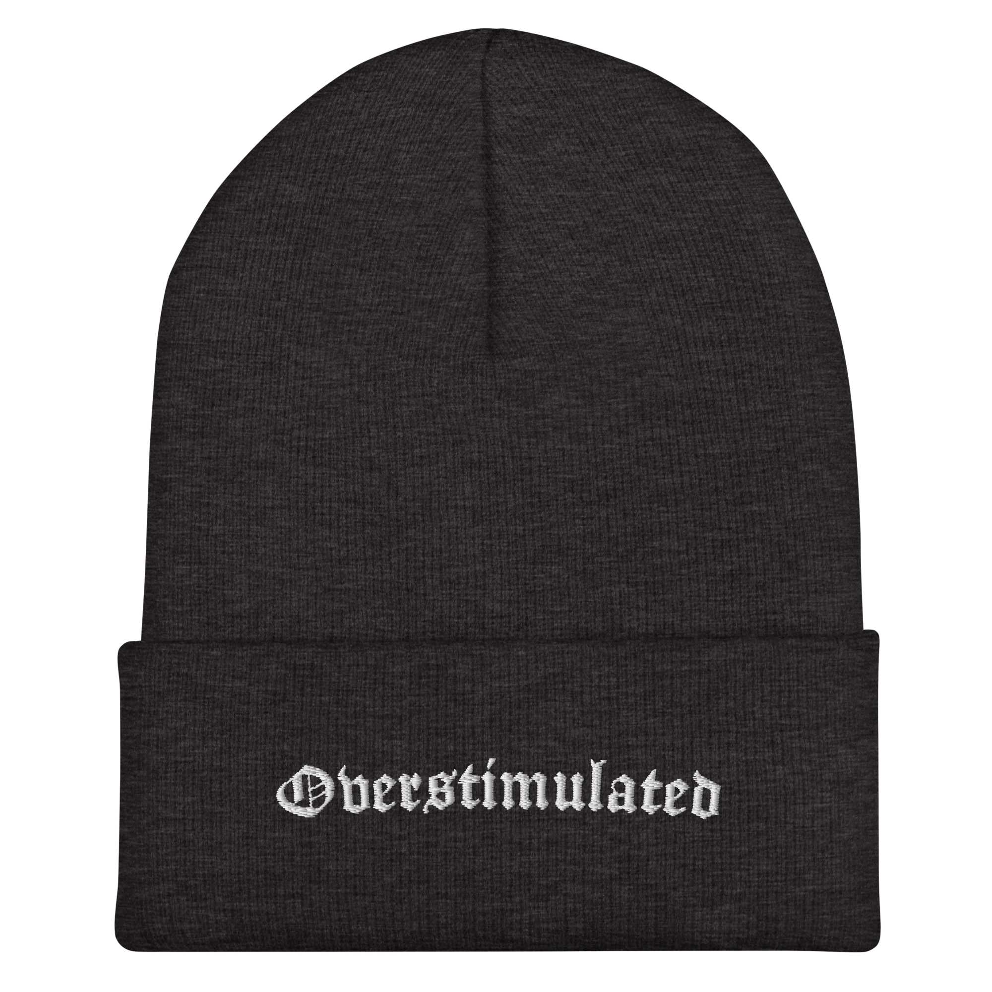 Overstimulated Cuffed Beanie