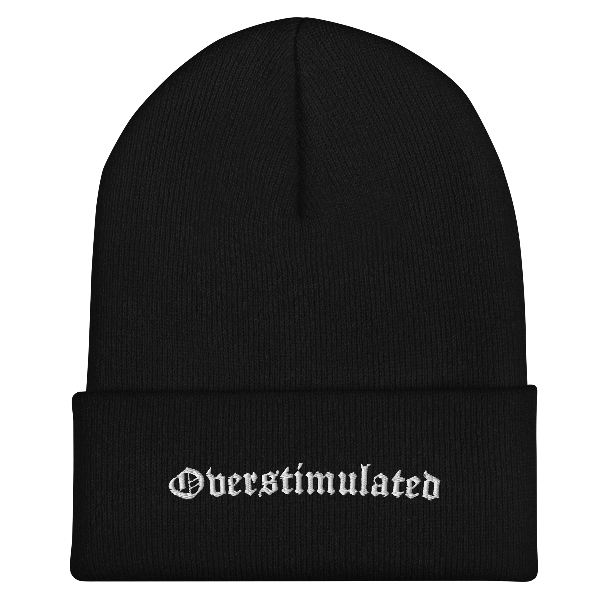 Overstimulated Cuffed Beanie