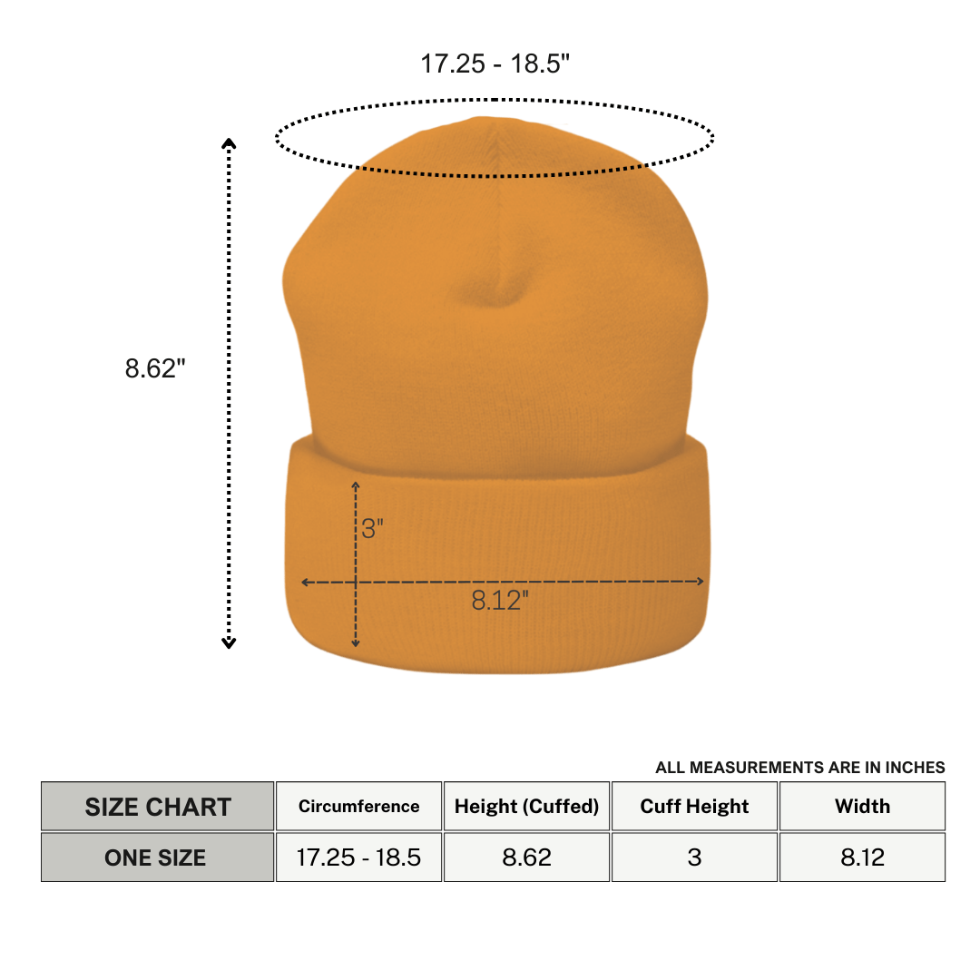 Overstimulated Cuffed Beanie