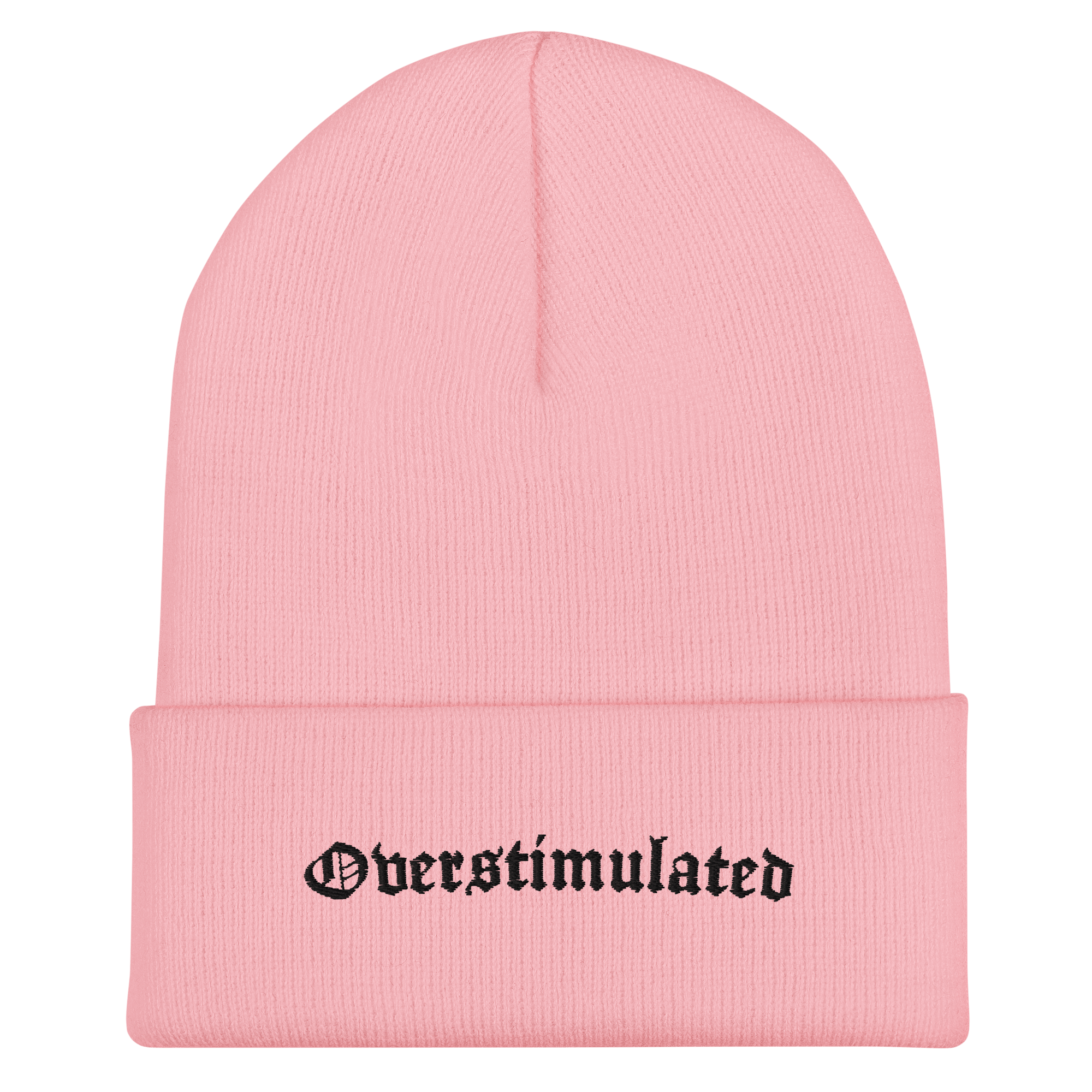Overstimulated Cuffed Beanie