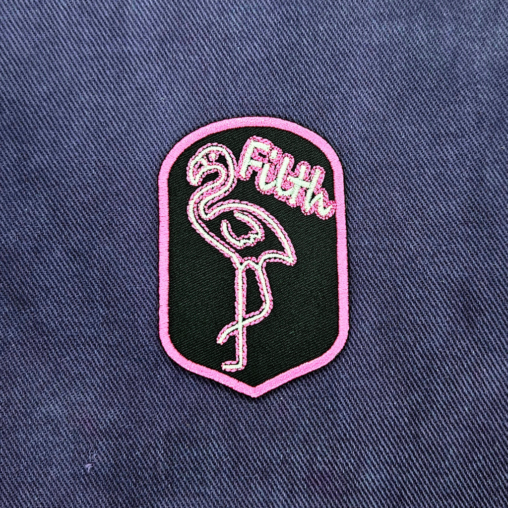 Filthy Pink Flamingo Patch