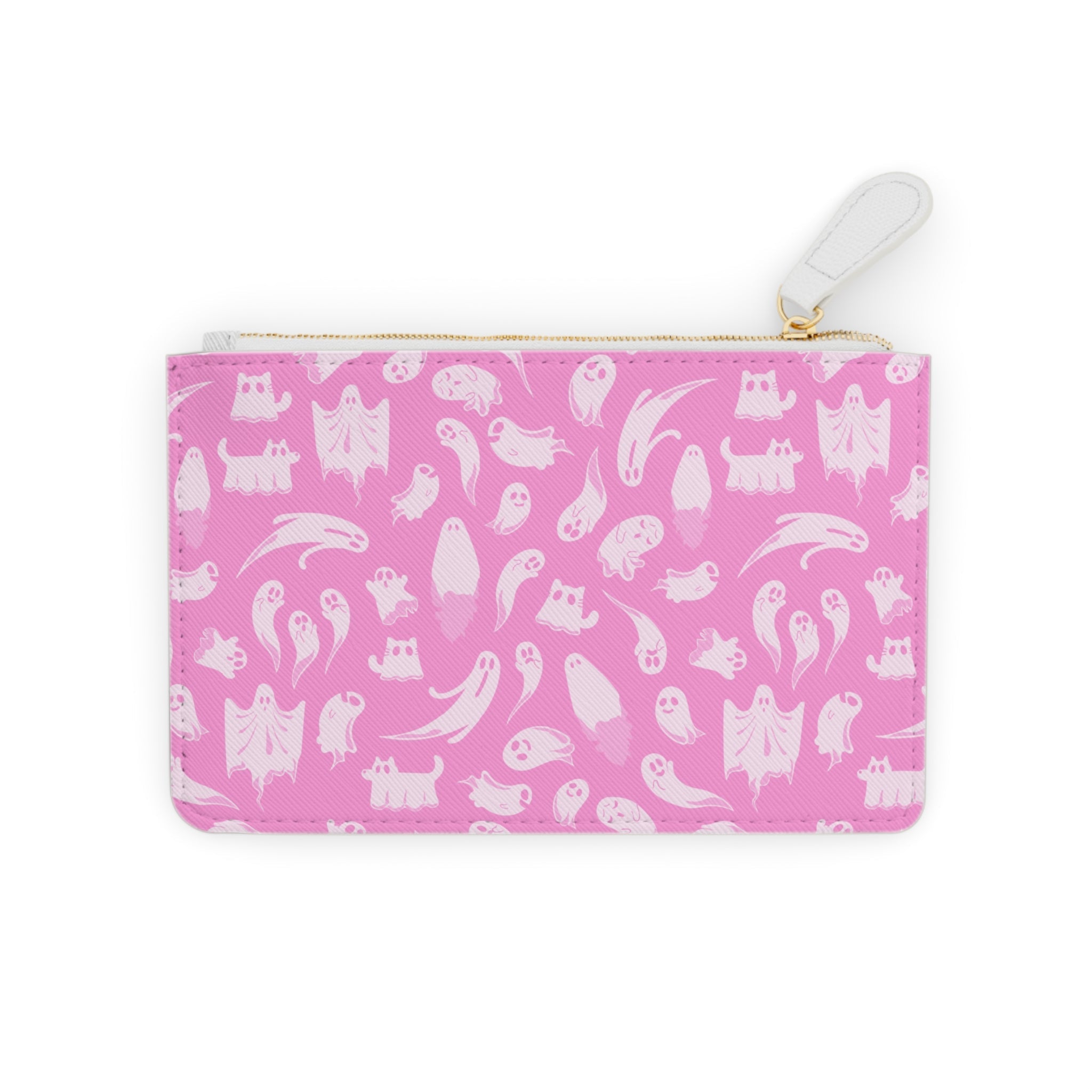 Pretty in Pink Ghost Mini Clutch Bag