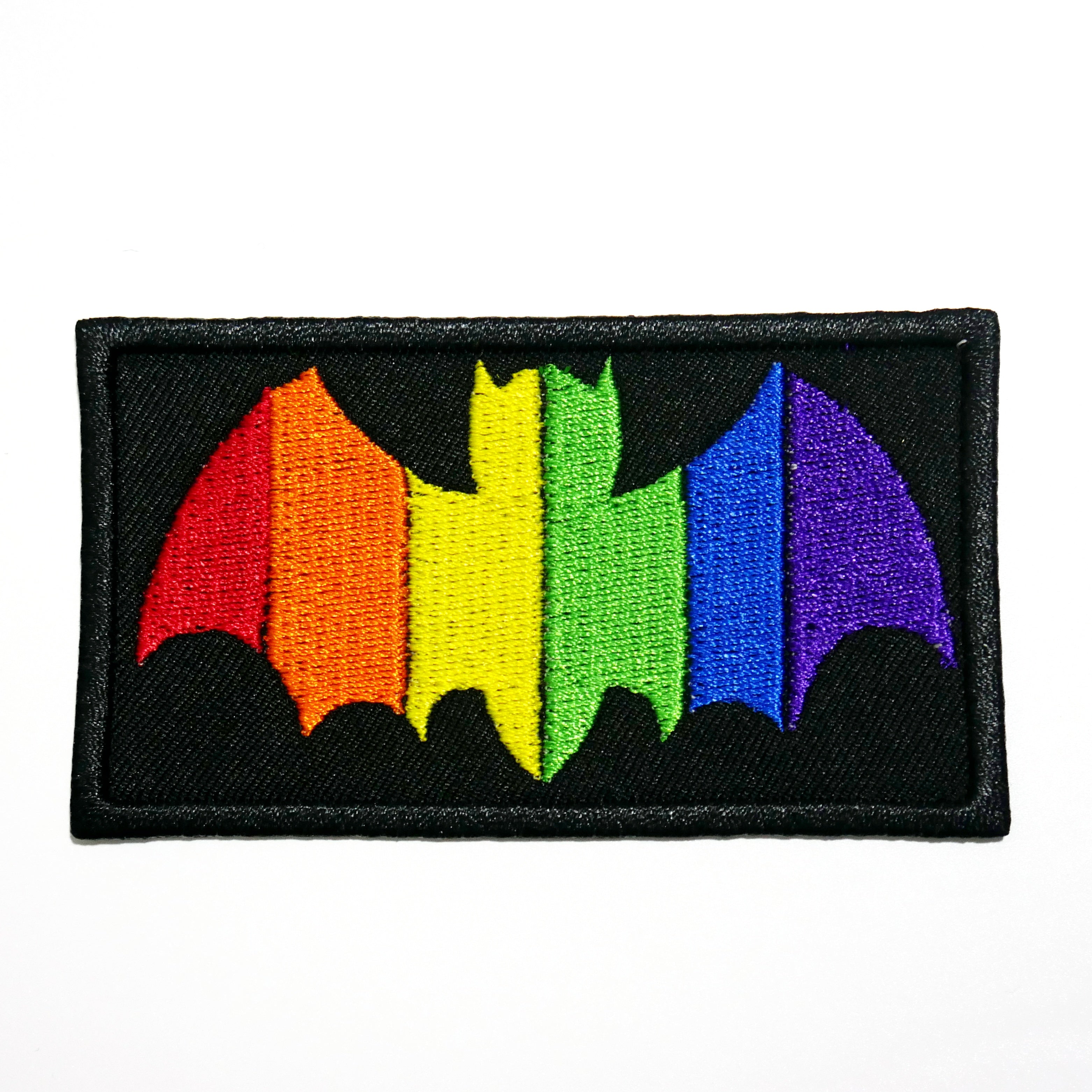 Spooky Pride Bat Patch