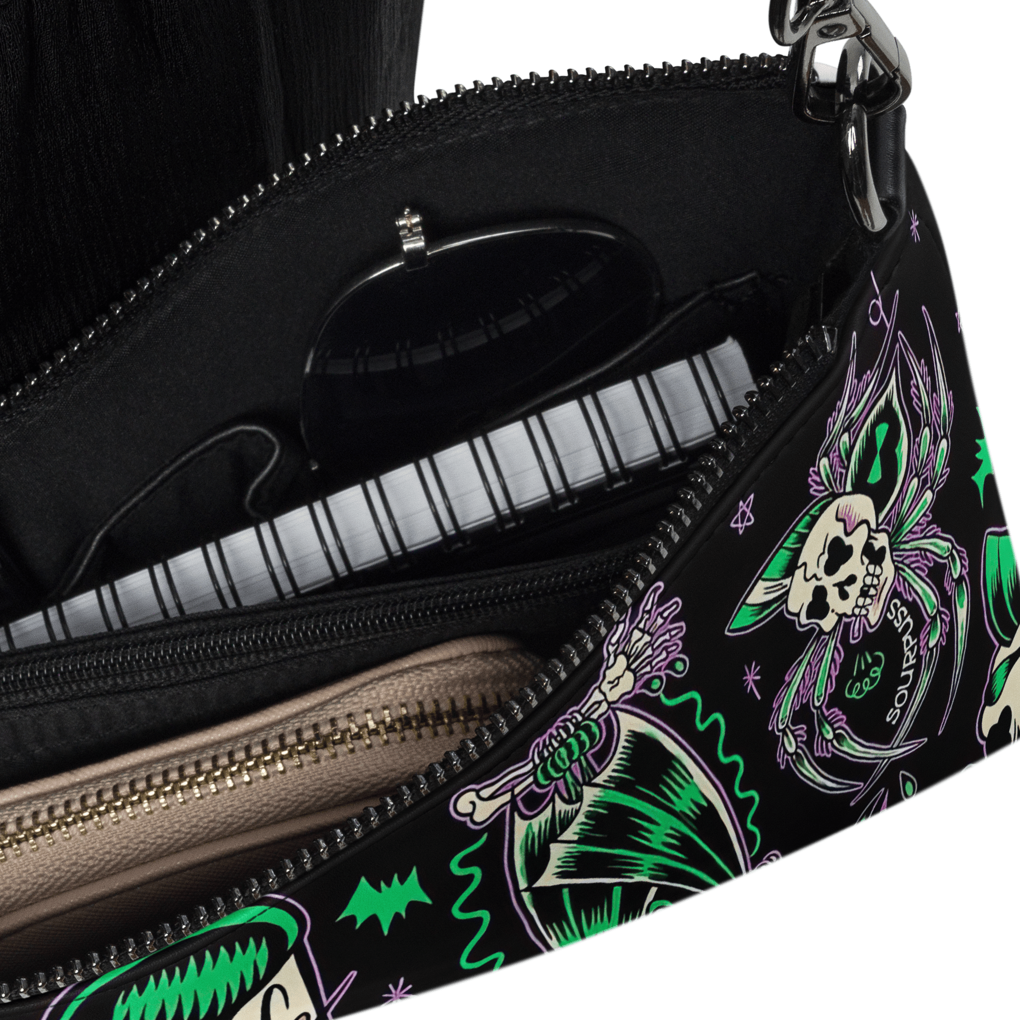 Psychobilly Blast Crossbody Bag