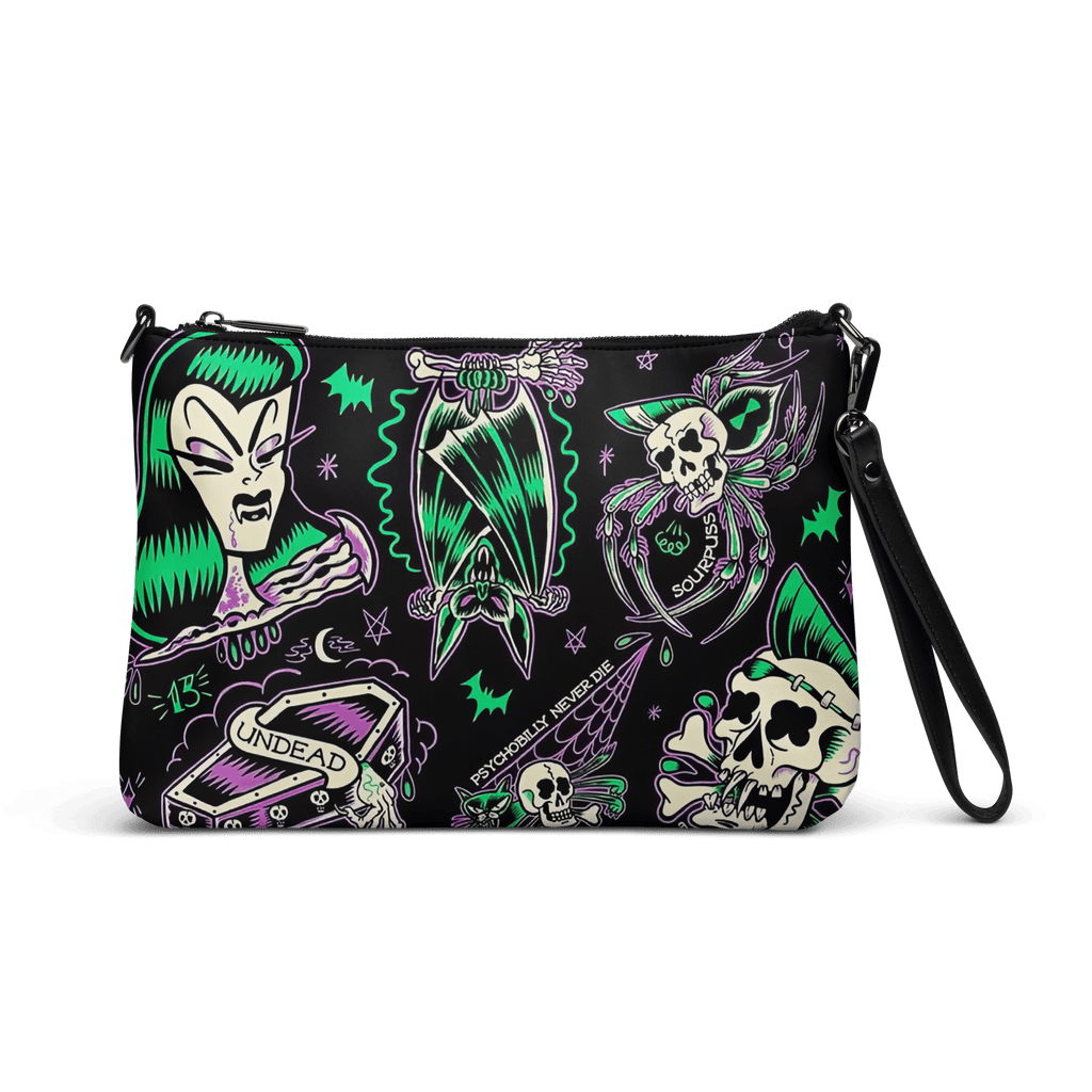 Psychobilly Blast Crossbody Bag