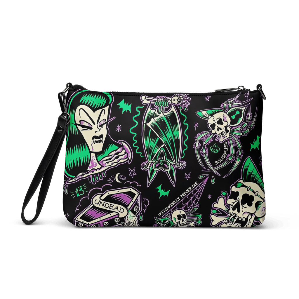 Psychobilly Blast Crossbody Bag