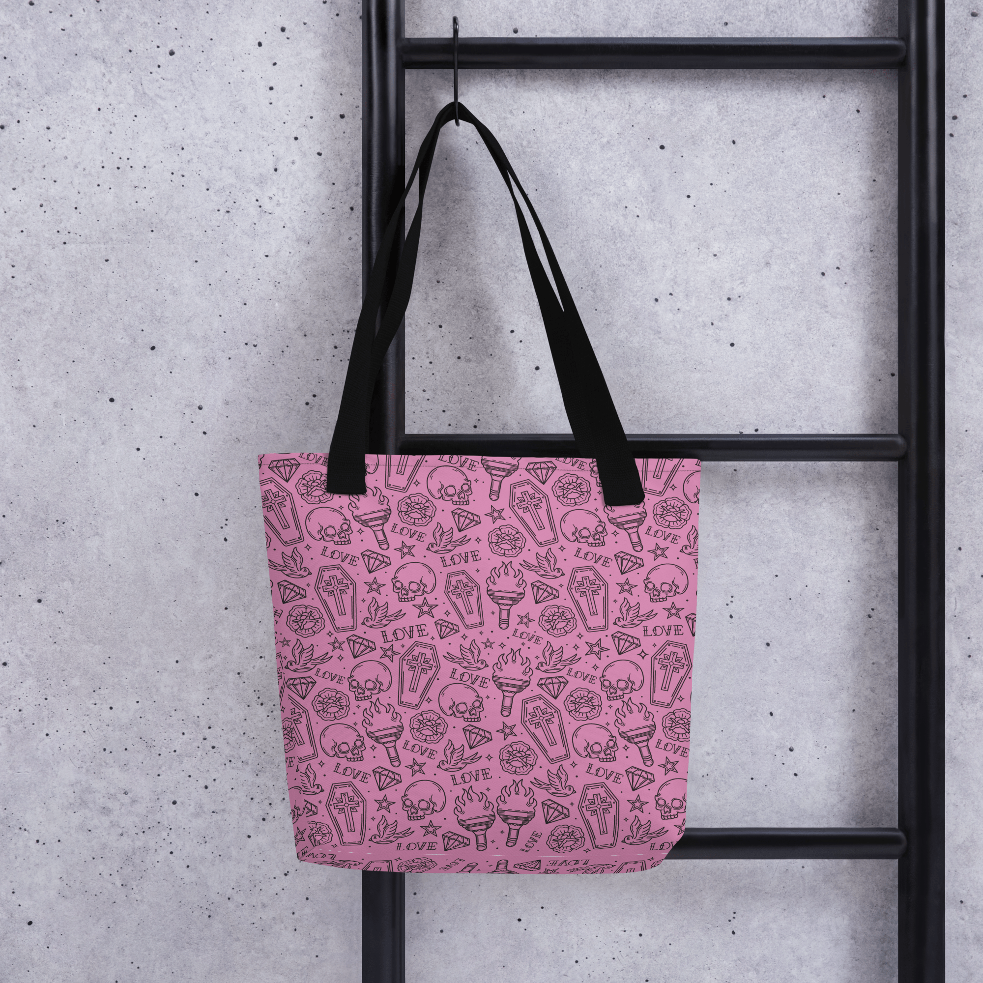 Punk in Pink Tote Bag