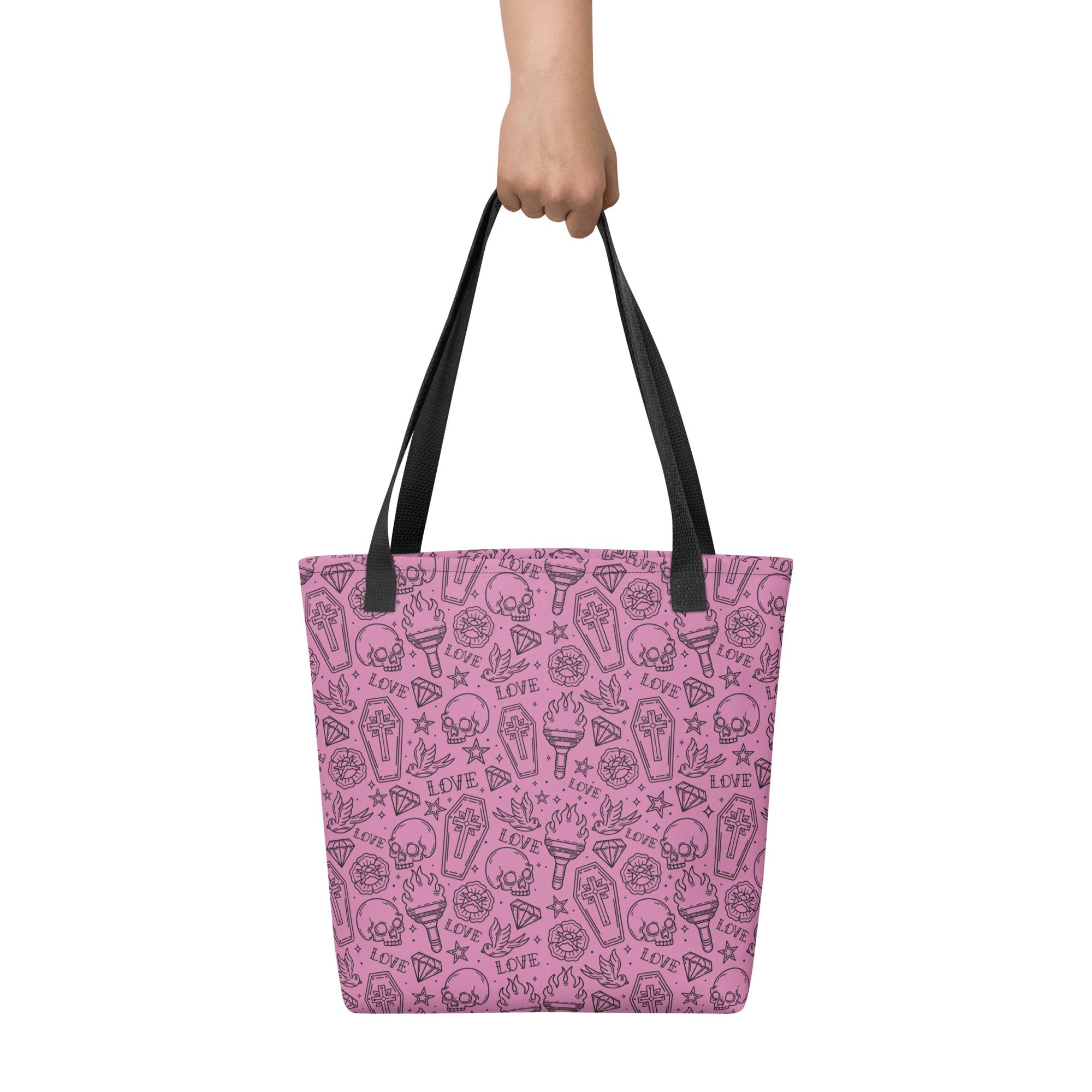 Punk in Pink Tote Bag