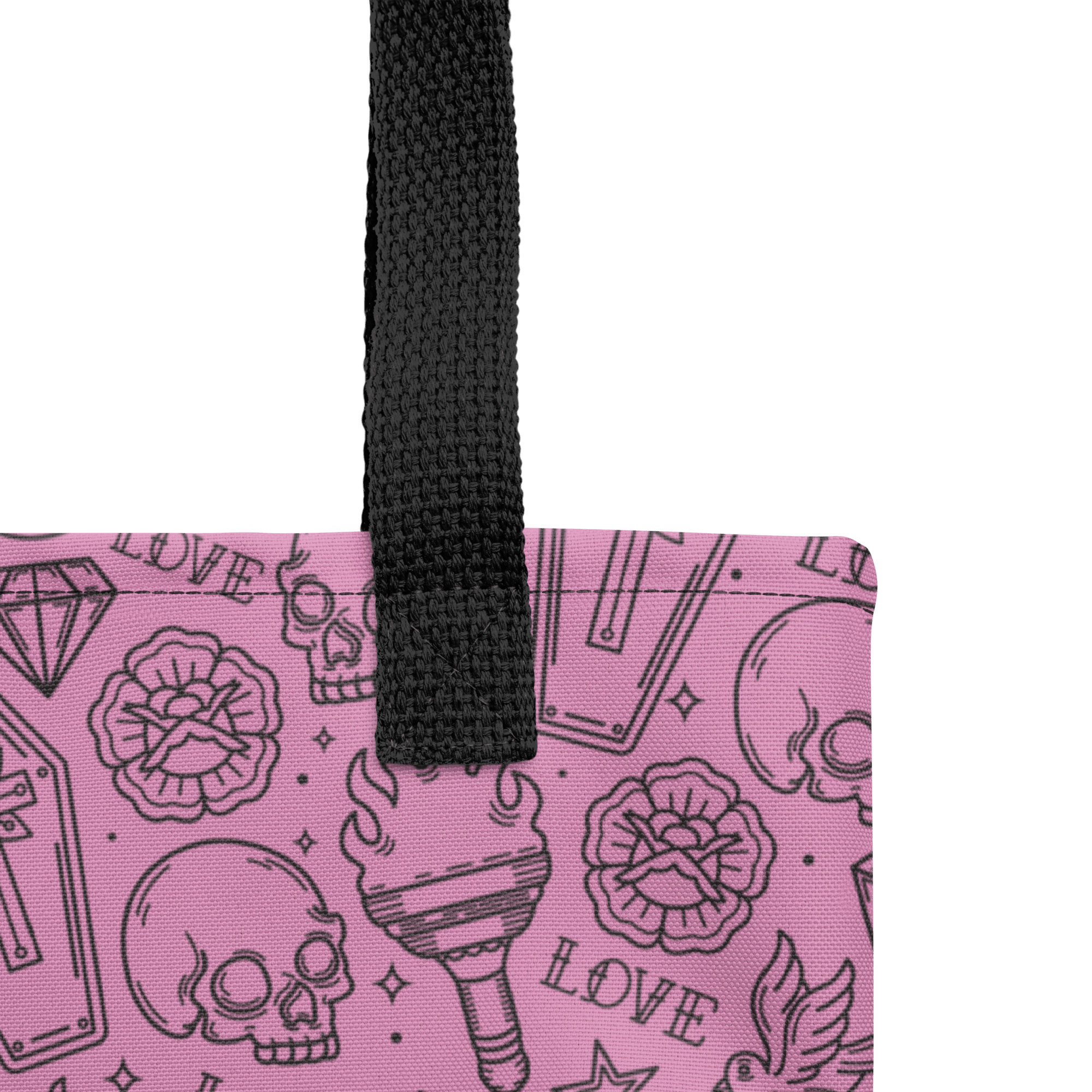 Punk in Pink Tote Bag