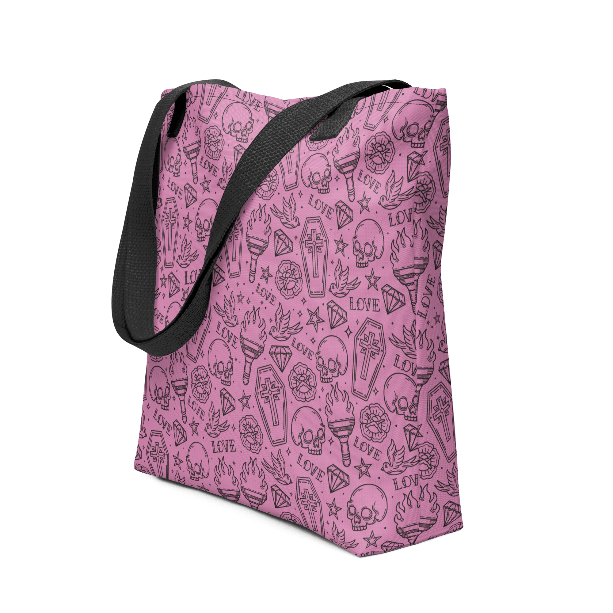 Punk in Pink Tote Bag