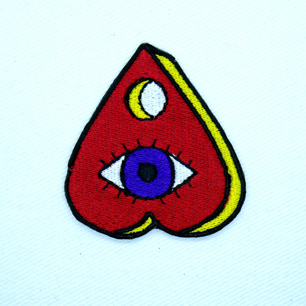 Eye See You Red Planchette Patch