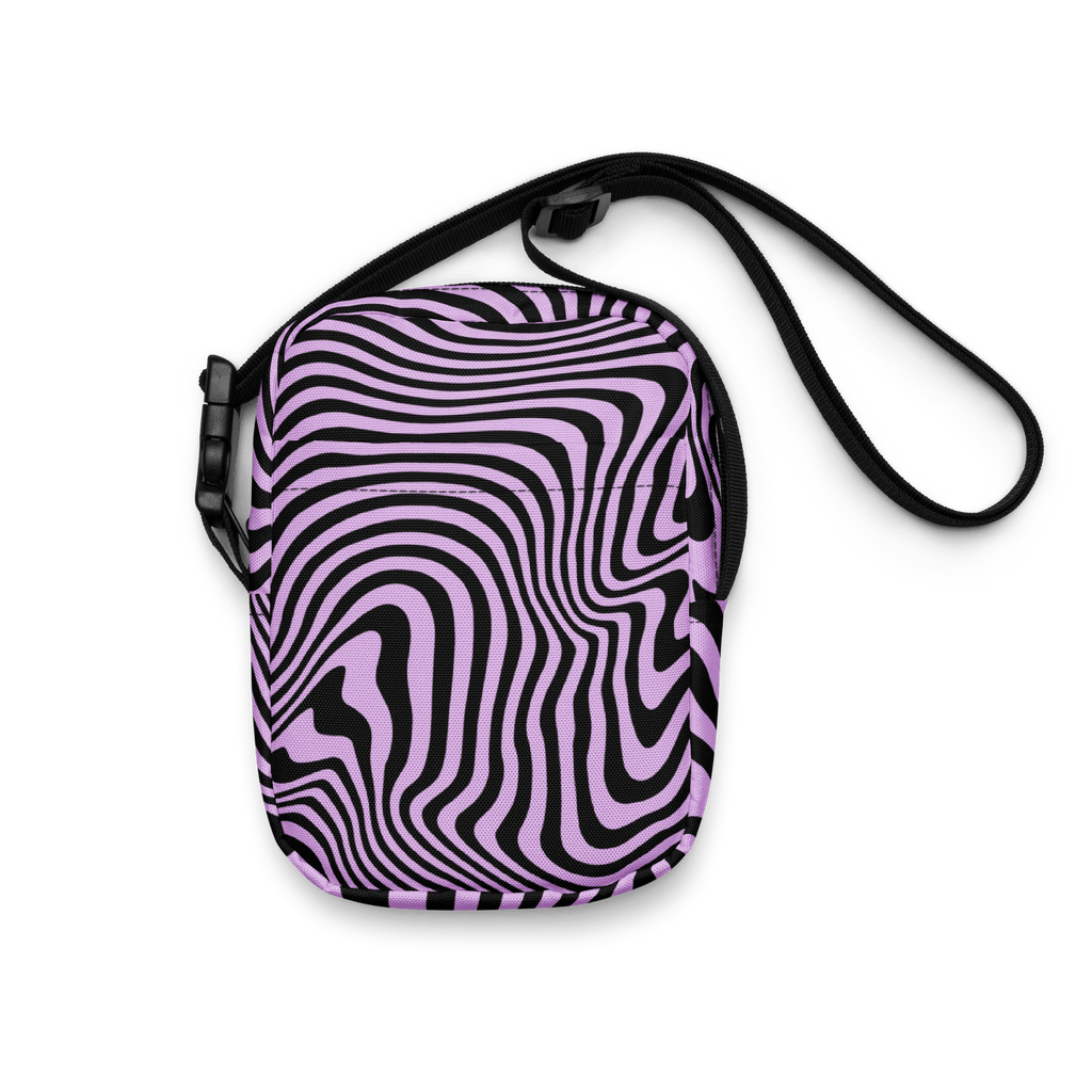 Retro Ripple Crossbody Bag
