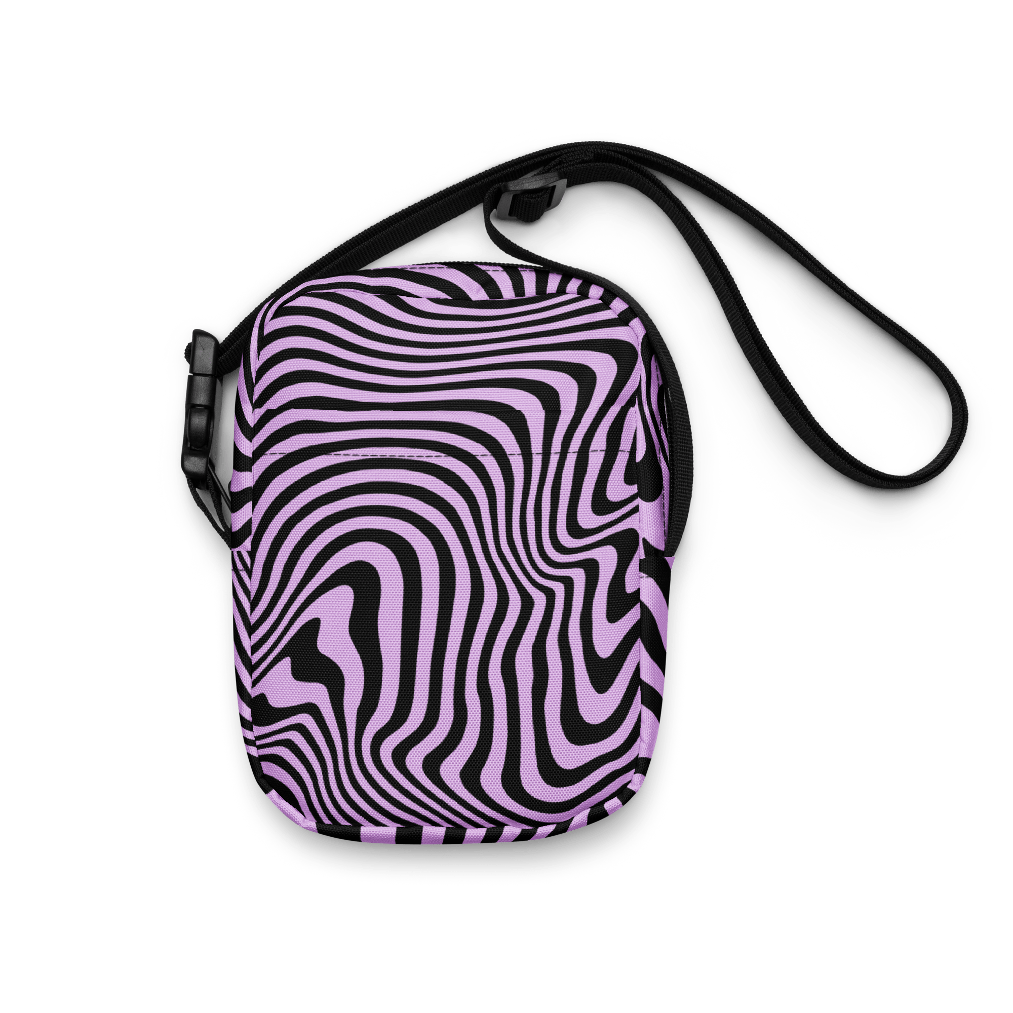 Retro Ripple Crossbody Bag