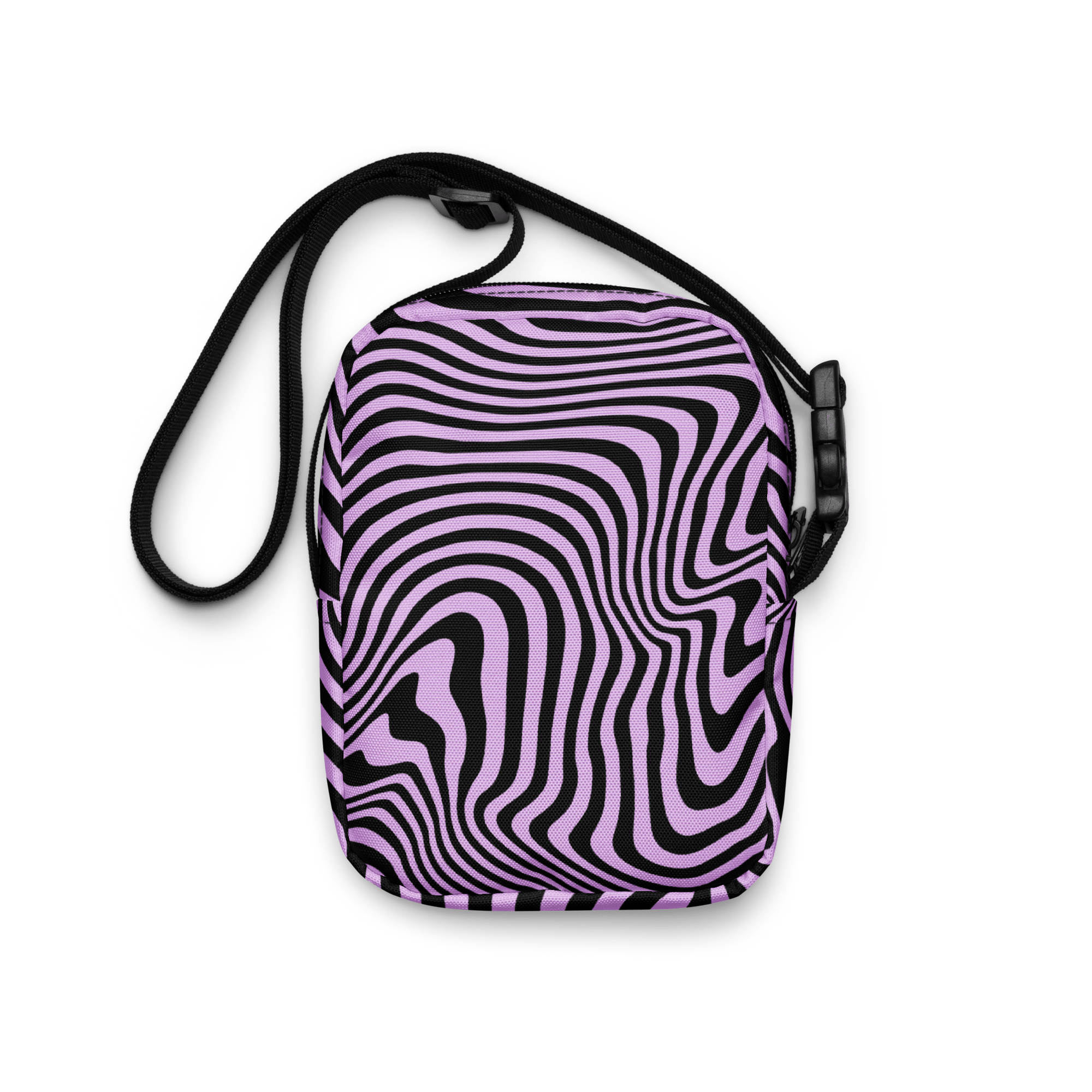 Retro Ripple Crossbody Bag