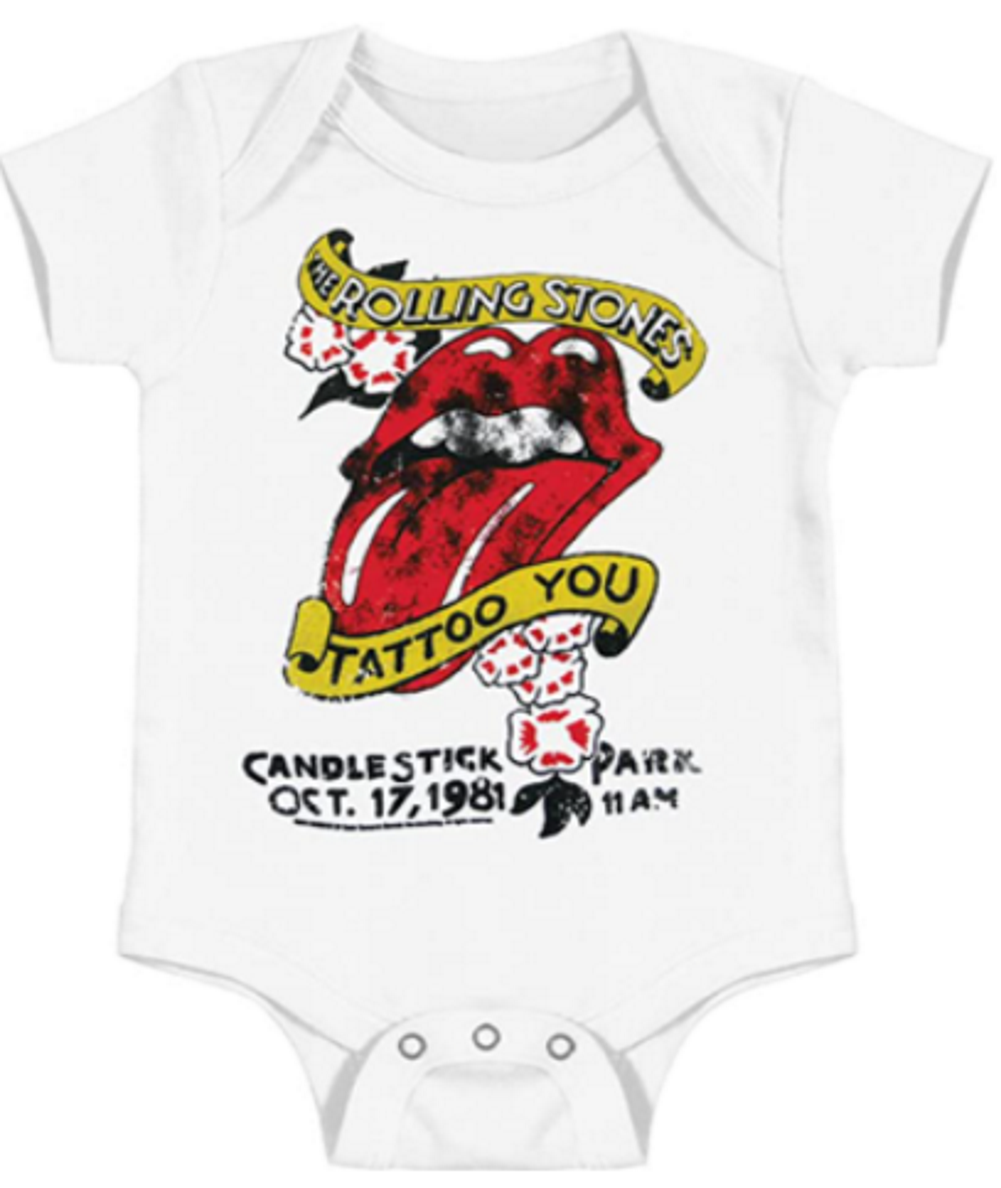 Rolling Stones Baby One Piece Bodysuit
