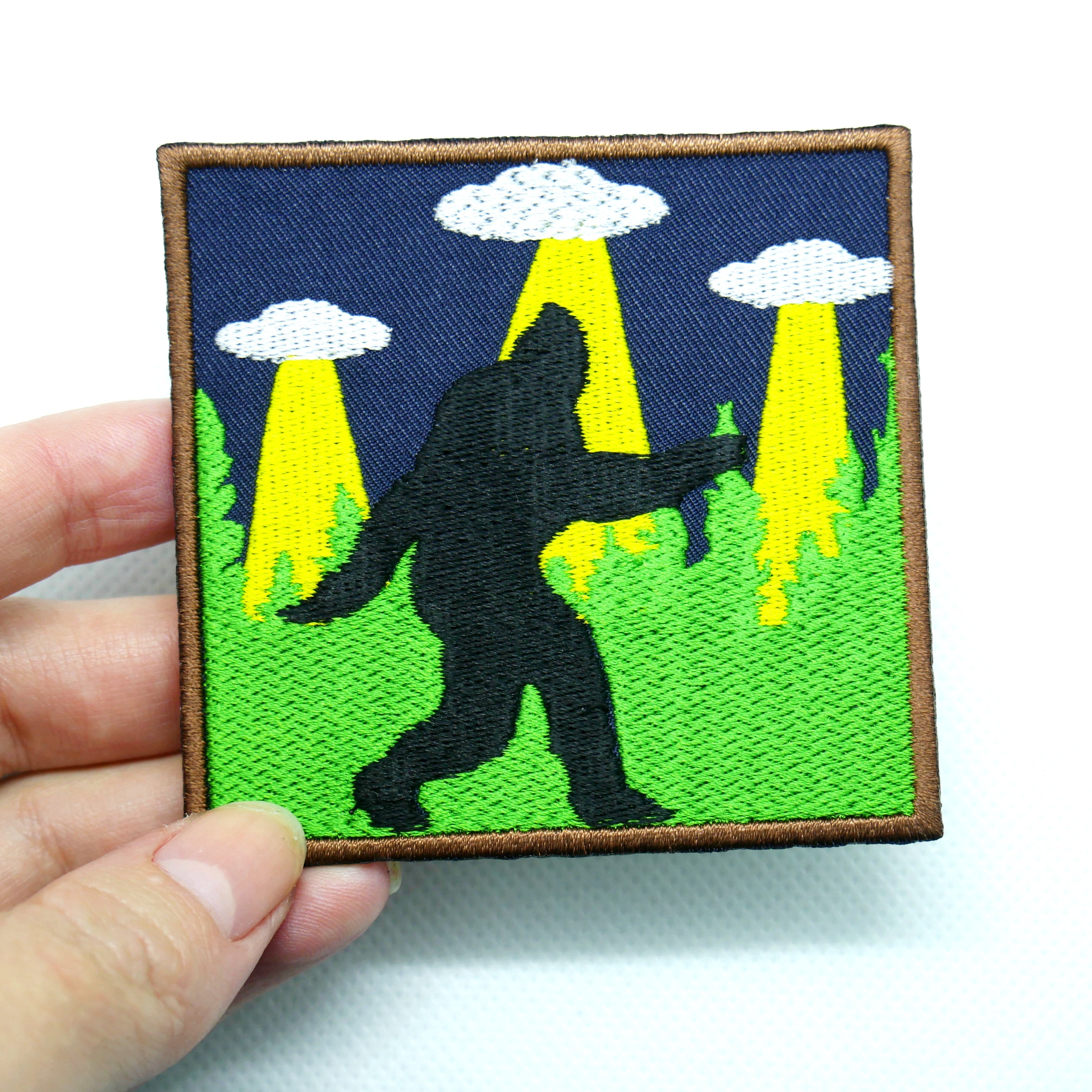 Keep Believing in Sasquatch and UFOs Patch