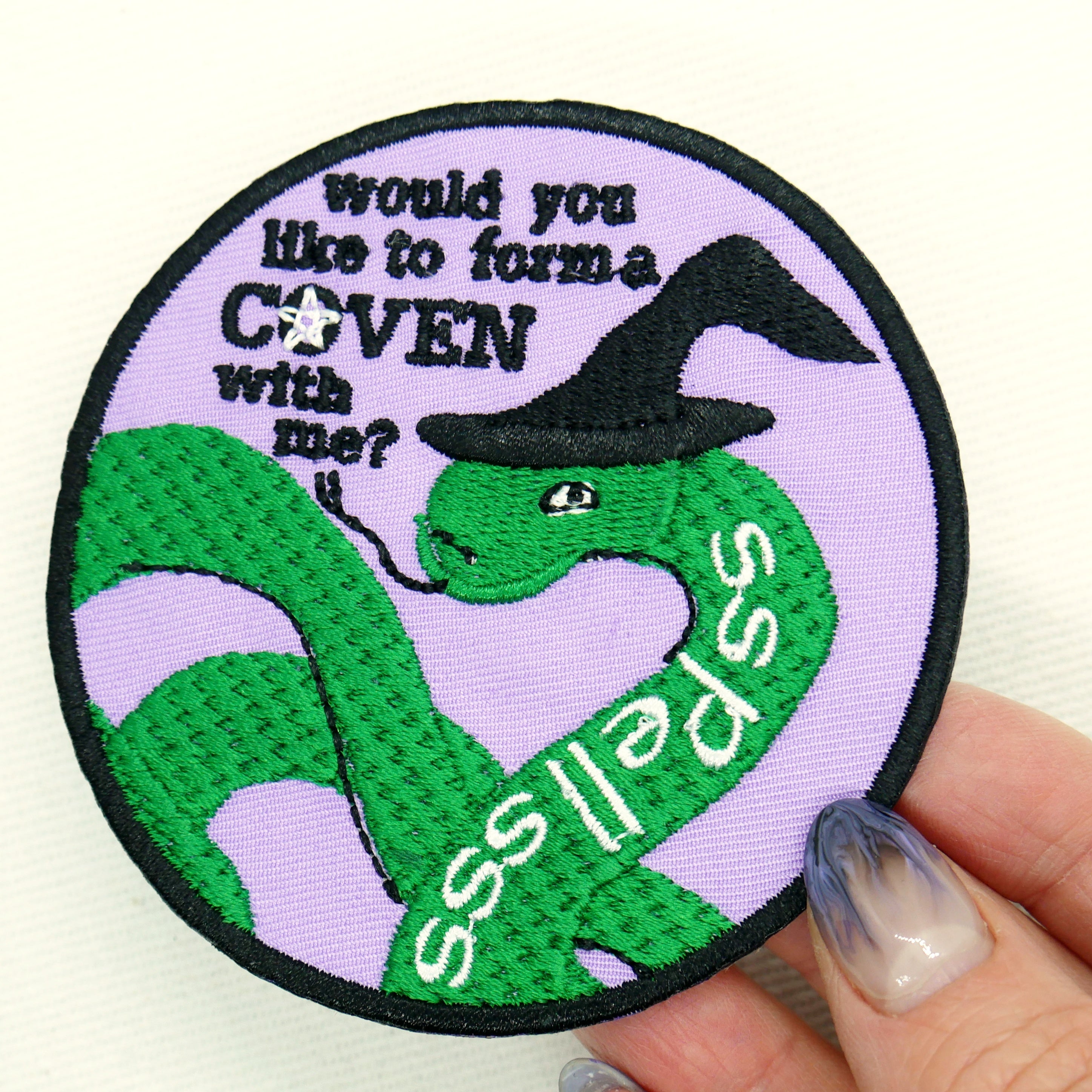 Snake Witch Patch