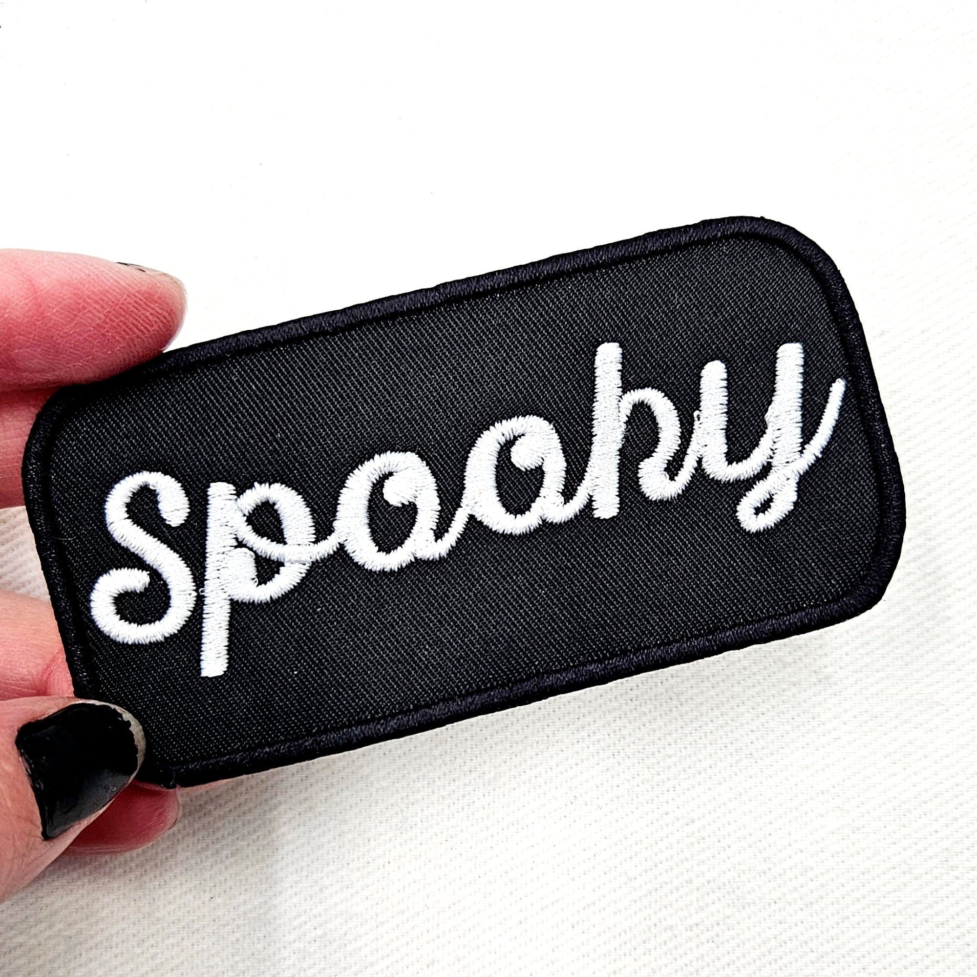 Spooky Name Tag Patch