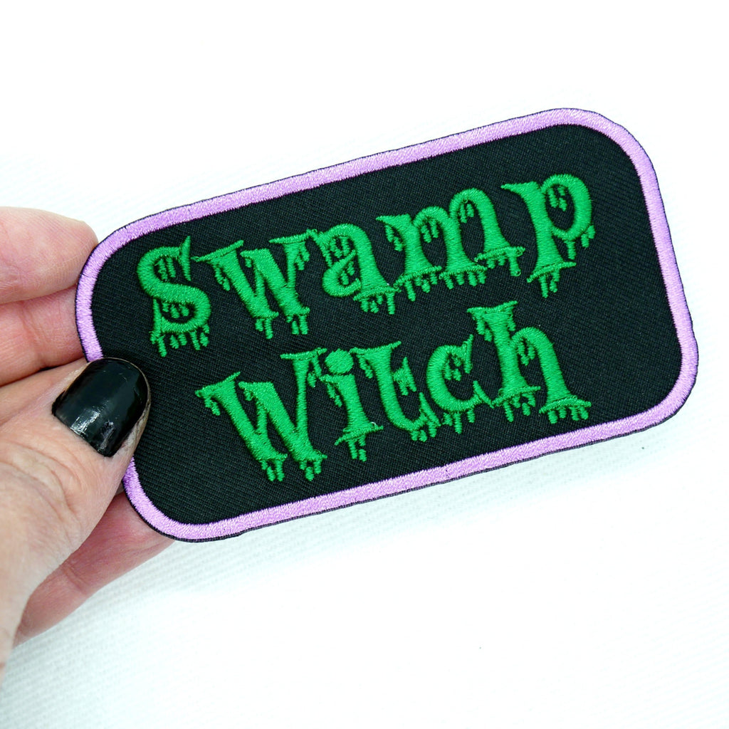 Swamp Witch Name Tag Patch