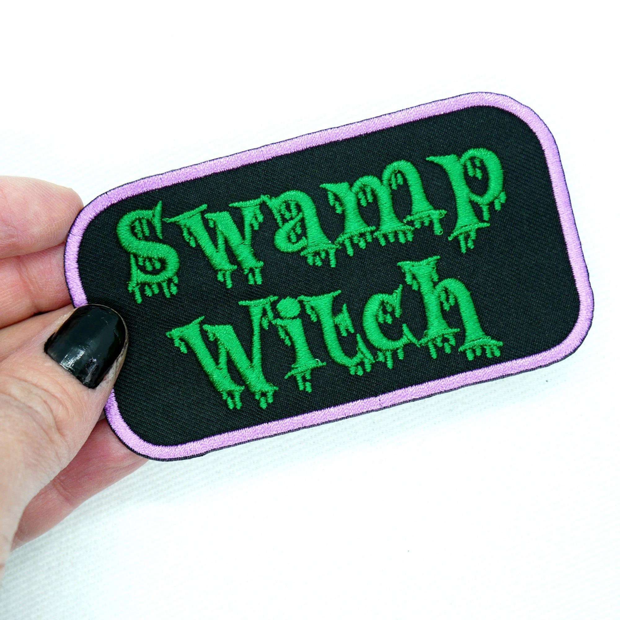 Swamp Witch Name Tag Patch