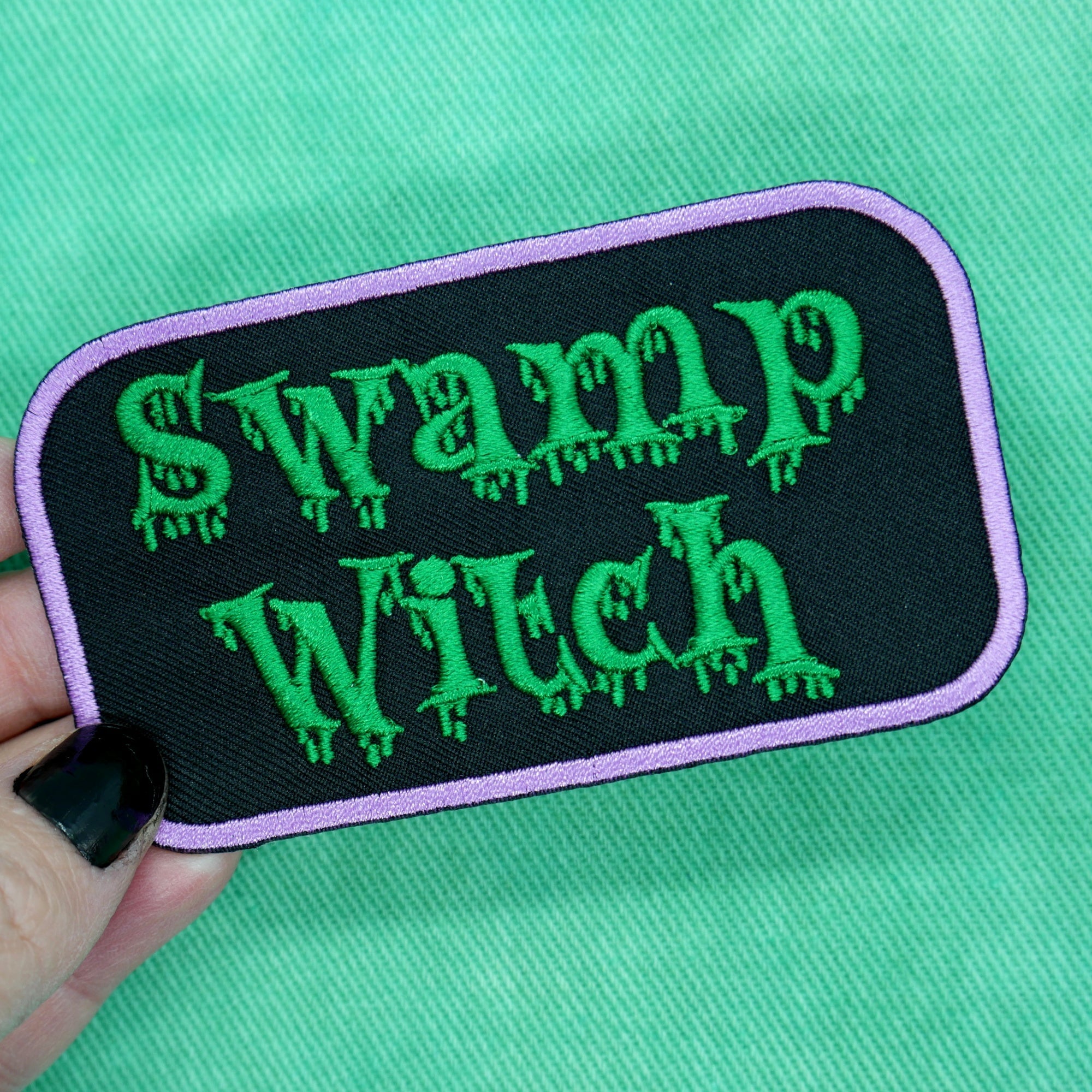 Swamp Witch Name Tag Patch