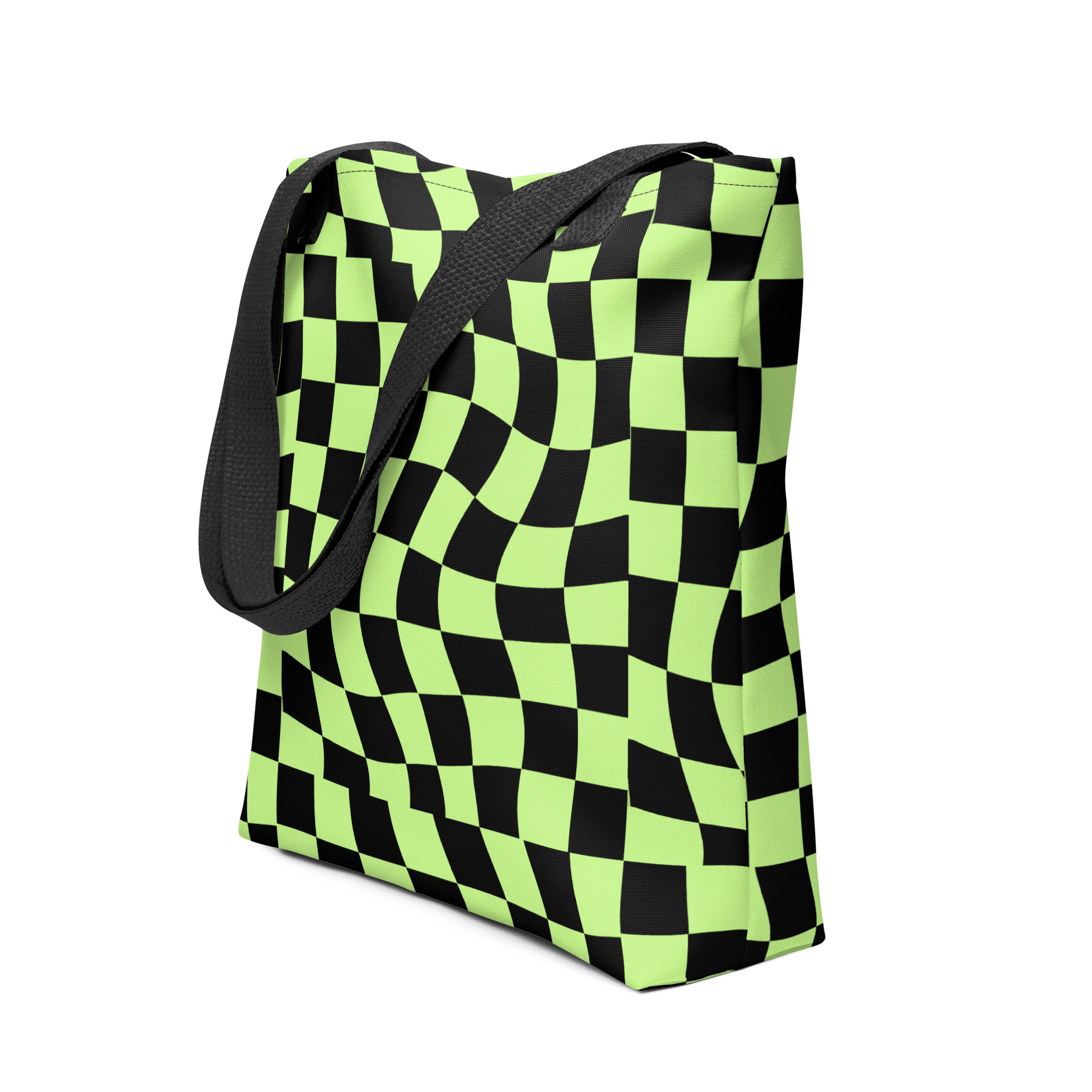 Twisted Tiles Tote Bag
