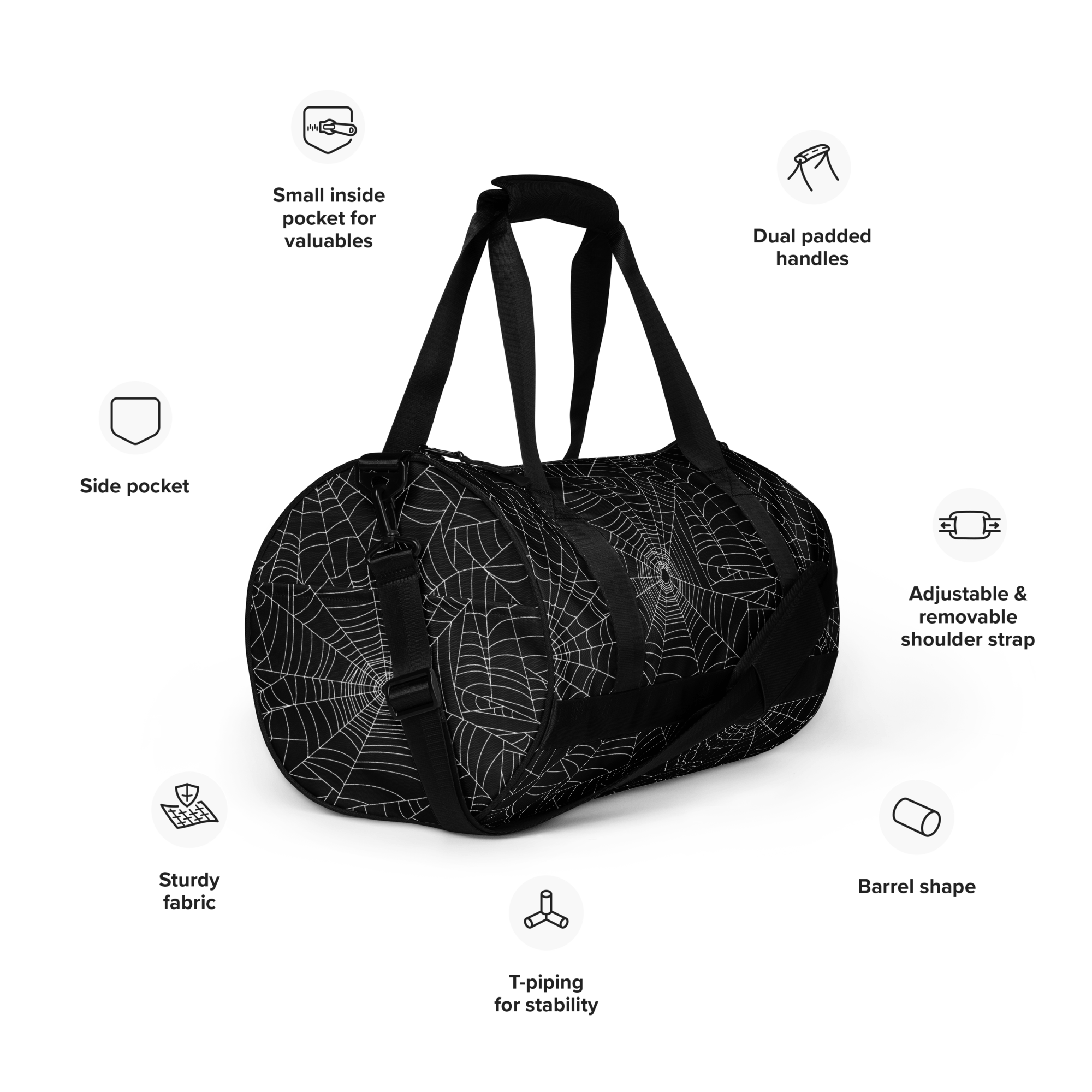 Web Weaver Gym Bag