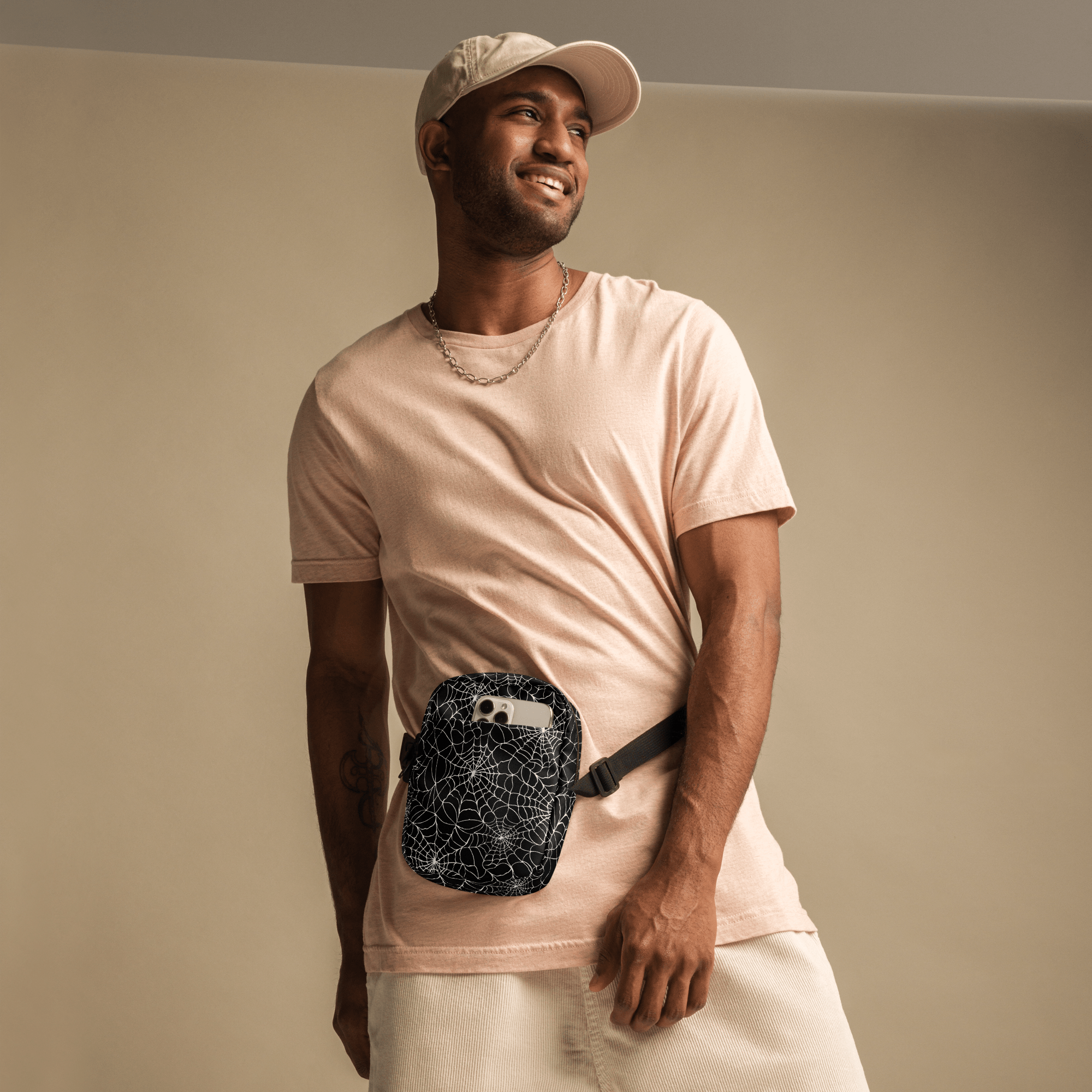 Wicked Web Weave Crossbody Bag