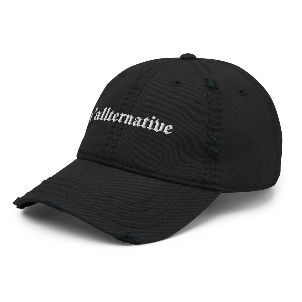 Y'allternative Distressed Dad Hat