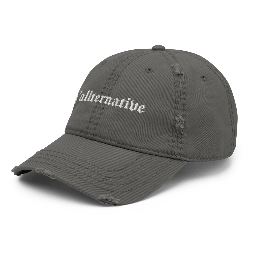 Y'allternative Distressed Dad Hat