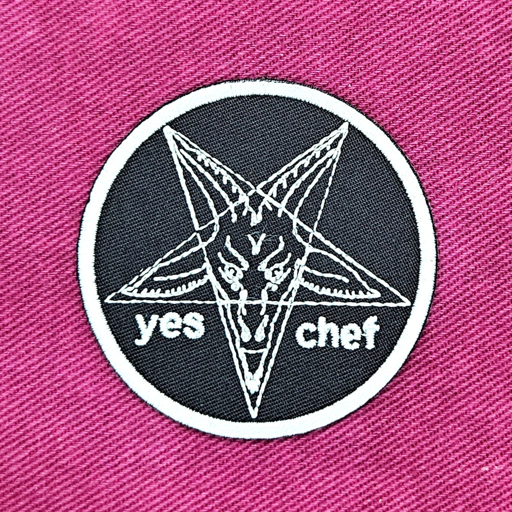 Yes Chef Baphomet Patch
