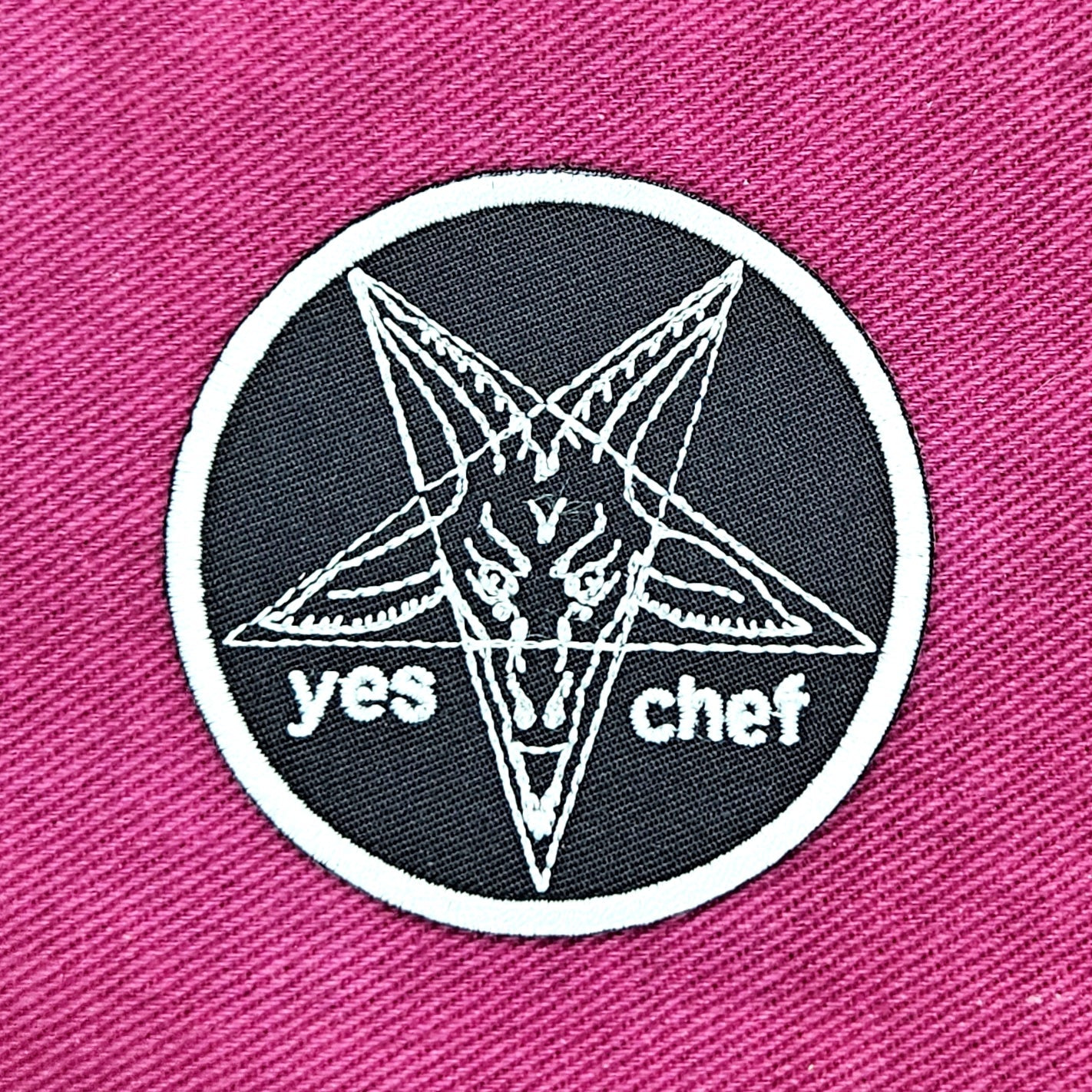 Yes Chef Baphomet Patch