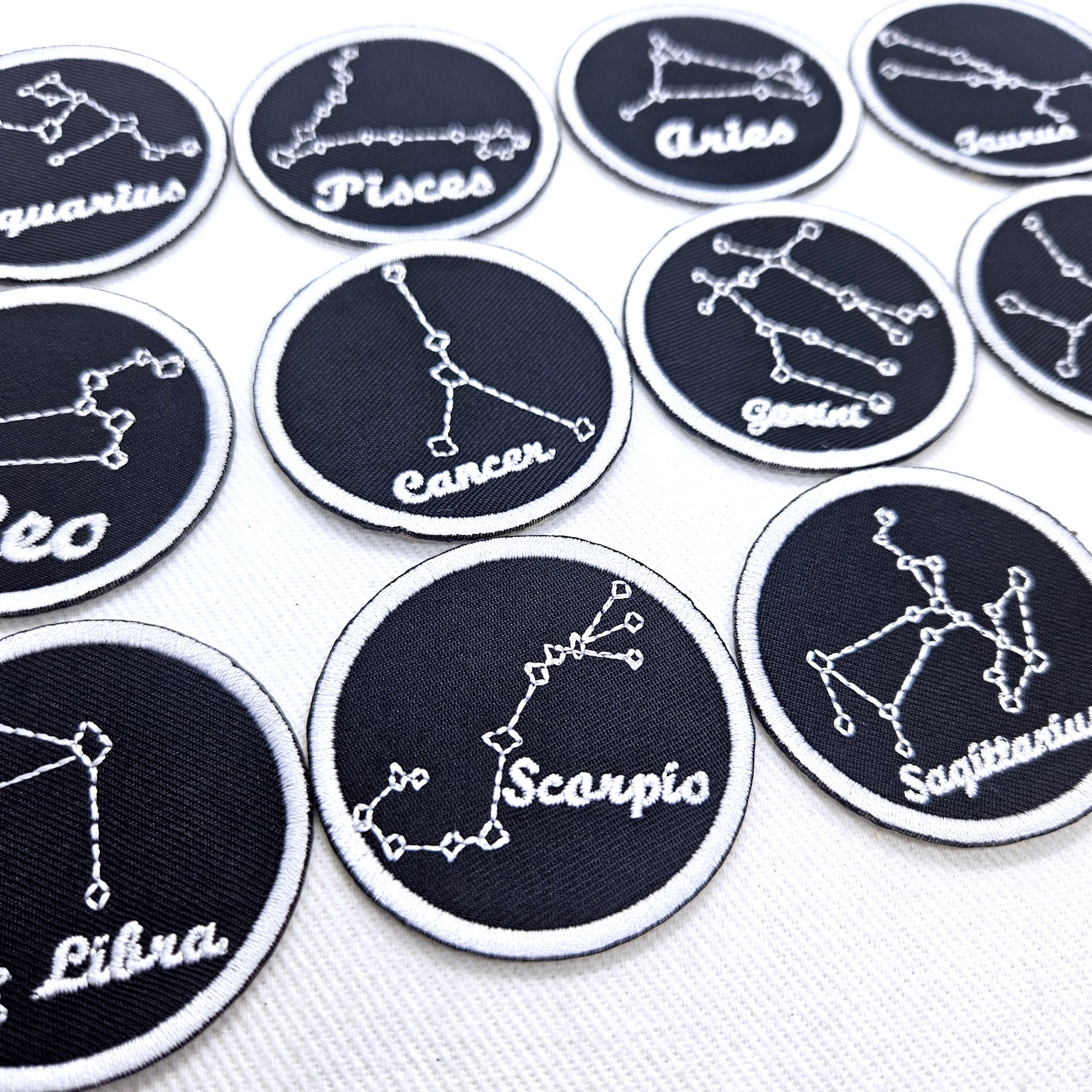 Zodiac Celestial Astrological Sign Patch
