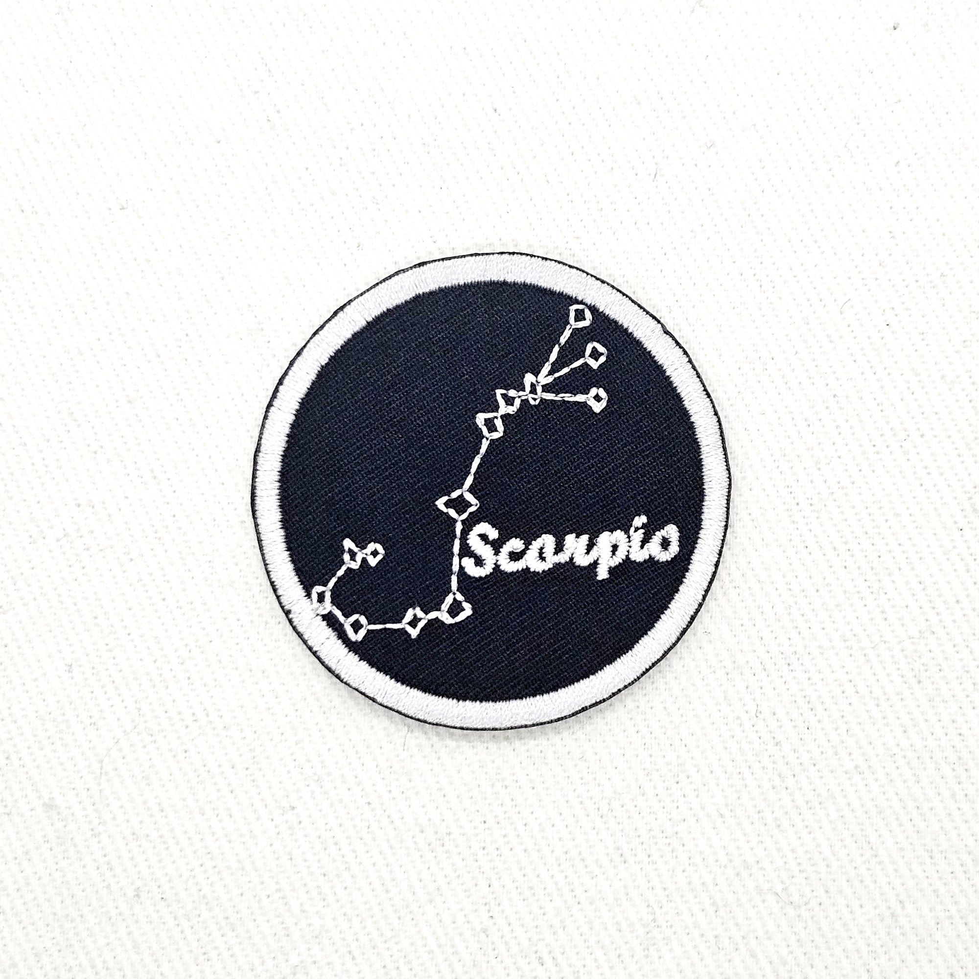 Zodiac Celestial Astrological Sign Patch